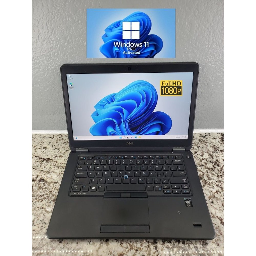 Dell Latitude 14" Laptop i7-5600U 8GB 320GB 7200 RPM Camera Bluetooth Windows 11